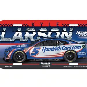 Kyle Larson WinCraft Team Logo Plastic License Plate